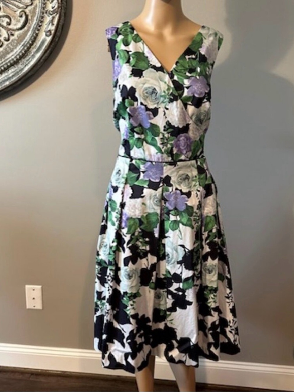 TALBOTS Floral Dress, Oprah Magazine Collection, 2P.
